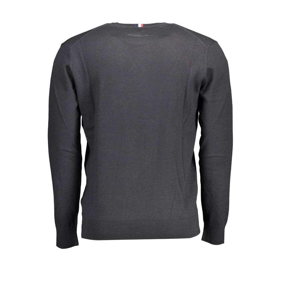 U.S. POLO ASSN. Black Cotton Sweater