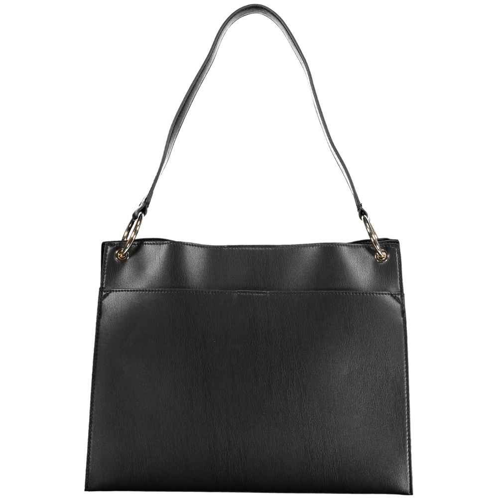 Guess Jeans Black Polyethylene Handbag