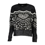Desigual Black Polyester Sweater