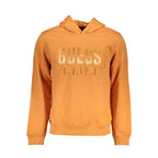 Guess Jeans Orange Cotton Men Sweater