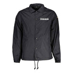 Napapijri Black Polyester Men Jacket
