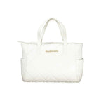 Mario Valentino White Polyethylene Handbag