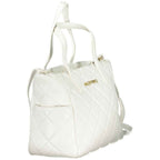 Mario Valentino White Polyethylene Handbag
