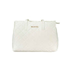 Mario Valentino White Polyethylene Handbag