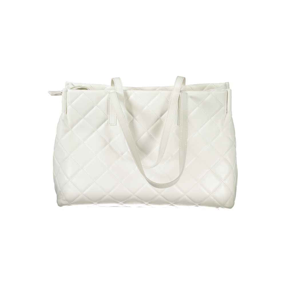 Mario Valentino White Polyethylene Handbag