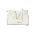 Mario Valentino White Polyethylene Handbag