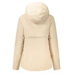 K-WAY Beige Polyester Jackets & Coat