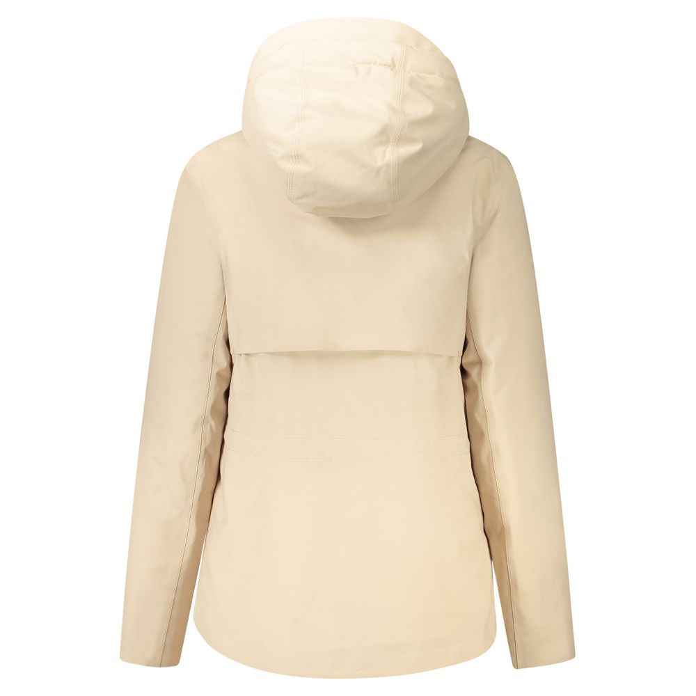 K-WAY Beige Polyester Jackets & Coat