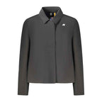 K-WAY Black Polyester Jackets & Coat