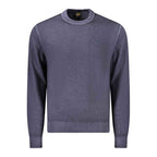 Hugo Boss Blue Wool Sweater