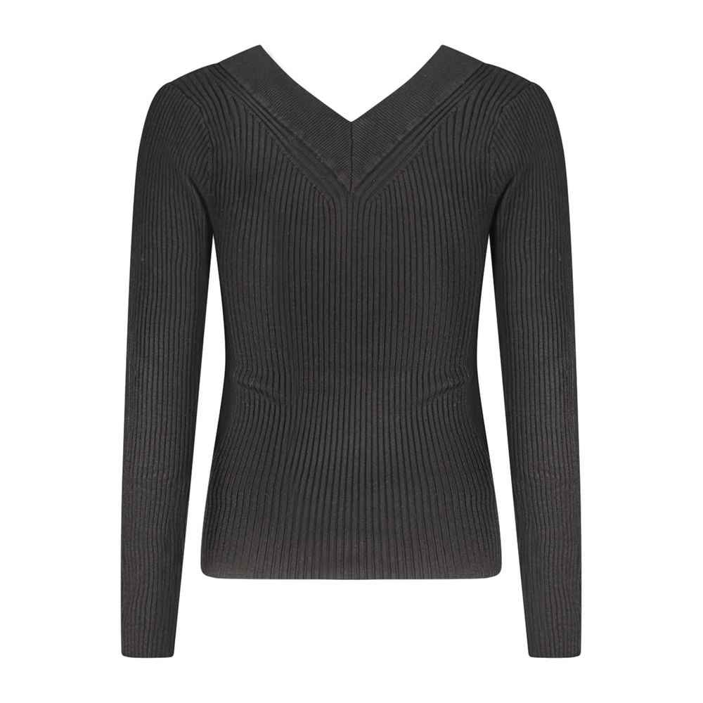 Guess Jeans Black Viscose Sweater