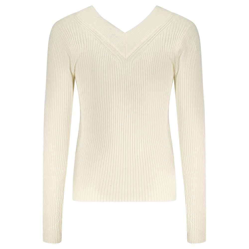 Guess Jeans White Viscose Sweater