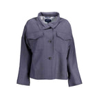 Gant Blue Cotton Jackets & Coat