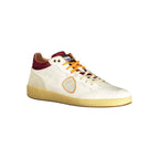 Blauer White Polyester Sneaker