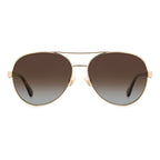 Kate Spade Gold Metal Sunglasses