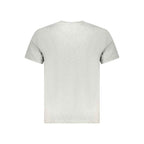 Tommy Hilfiger Gray Cotton Men T-Shirt