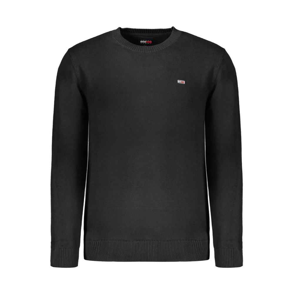 Tommy Hilfiger Black Cotton Sweater