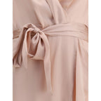Zimmermann Silk charmeuse wrap Dress