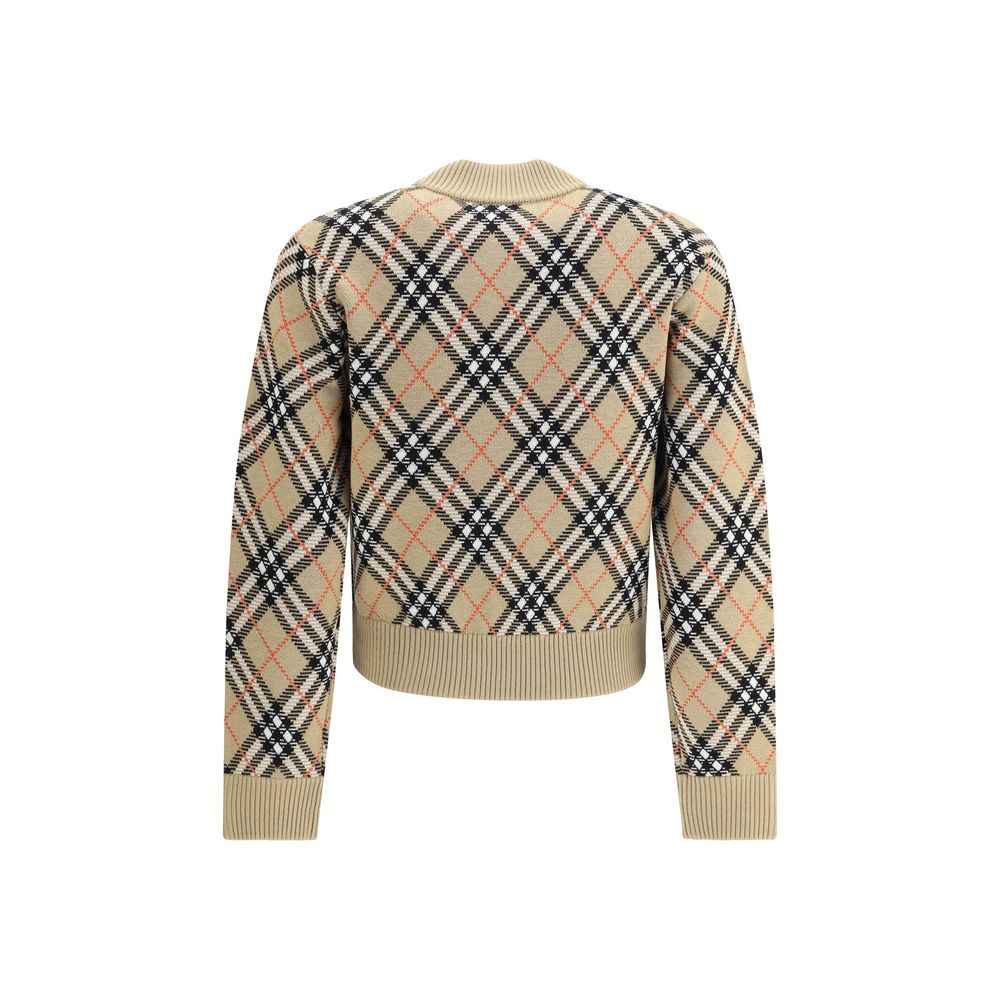 Burberry Check Cardigan