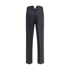 Margiela Black Wool Dress Pants