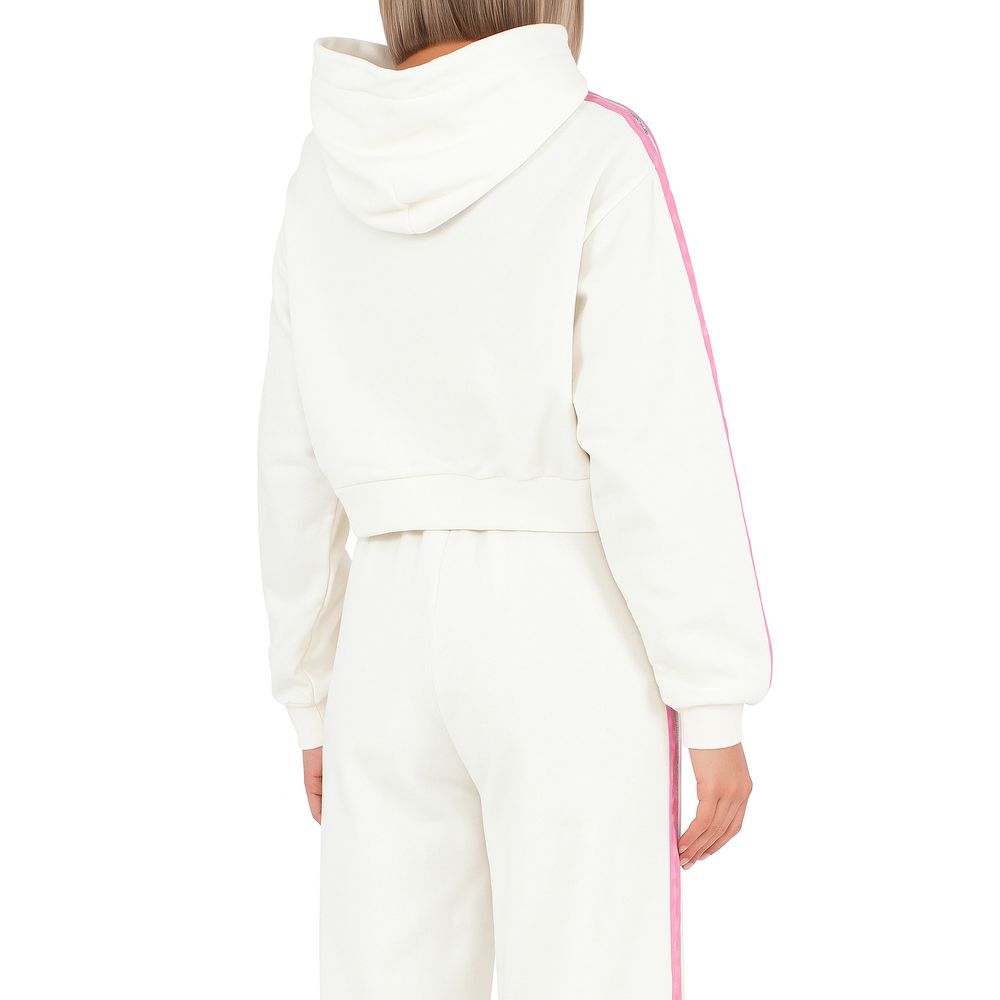 Comme Des Fuckdown White Cotton Women Sweater