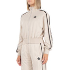 Comme Des Fuckdown Beige Cotton Women Sweater