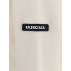 Balenciaga White Wool Sweatshirt