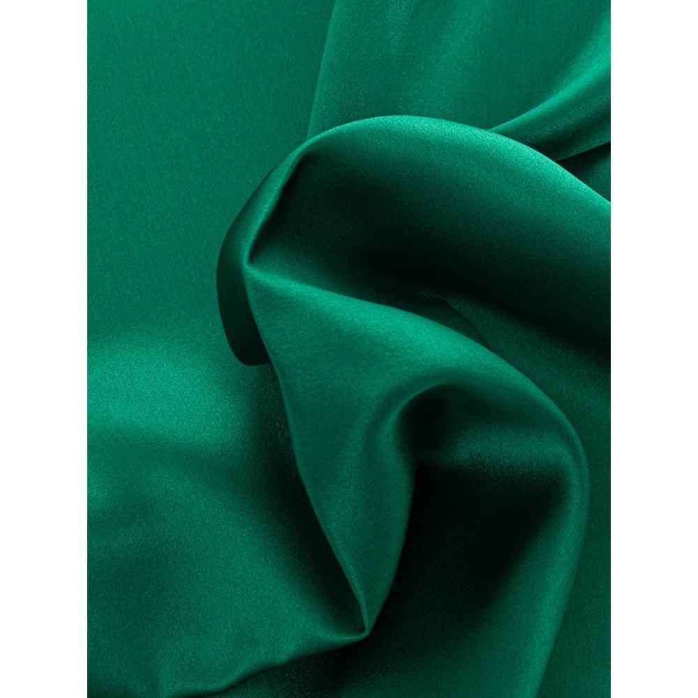 Dolce & Gabbana Green Silk Pocket Square