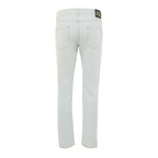 Gucci Blue Cotton Relaxed Fit Jeans