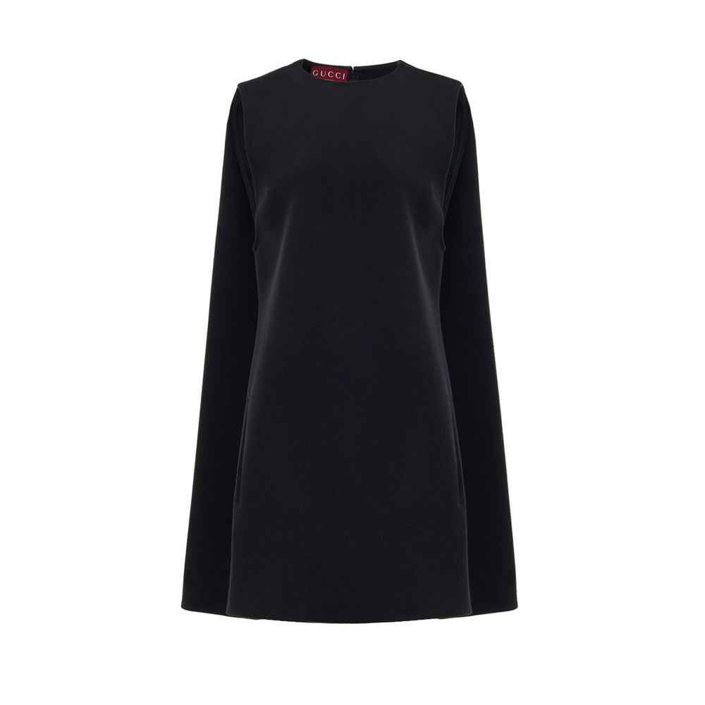 Gucci Black Wool Dress