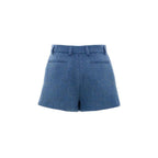 Gucci Blue Wool Short