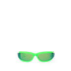 Bottega Veneta Green Acetate Sunglasses