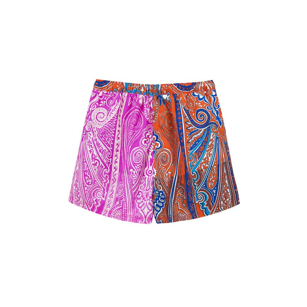 Etro Multicolor Polyamide Swim Short