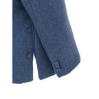 Gucci Light Blue Wool Jackets & Coat