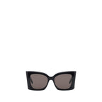 Saint Laurent Black Acetate Sunglasses