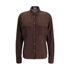Brunello Cucinelli Embellished collar Shirt