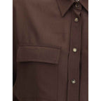 Brunello Cucinelli Embellished collar Shirt
