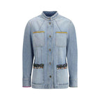Valentino Denim Jacket with embroidery
