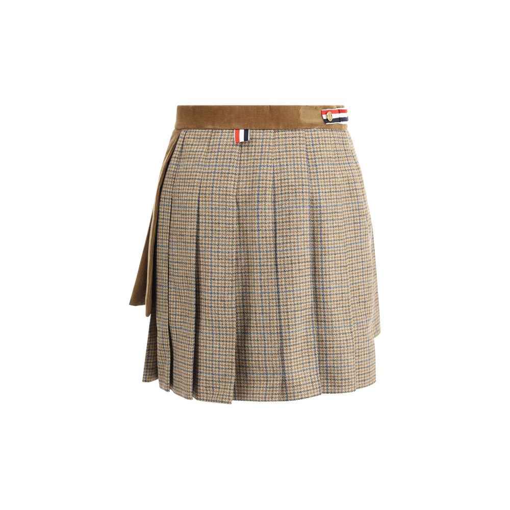 Thom Browne Pleated Miniskirt