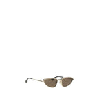 Alexander McQueen Gold Metal Sunglasses