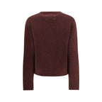 Margiela Bordeaux Fleece Wool Sweatshirt