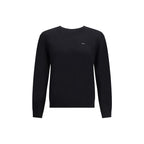 Prada Black Fleece Wool Sweatshirt