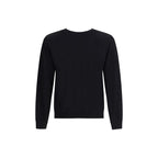 Prada Black Fleece Wool Sweatshirt