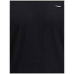 Prada Black Fleece Wool Sweatshirt