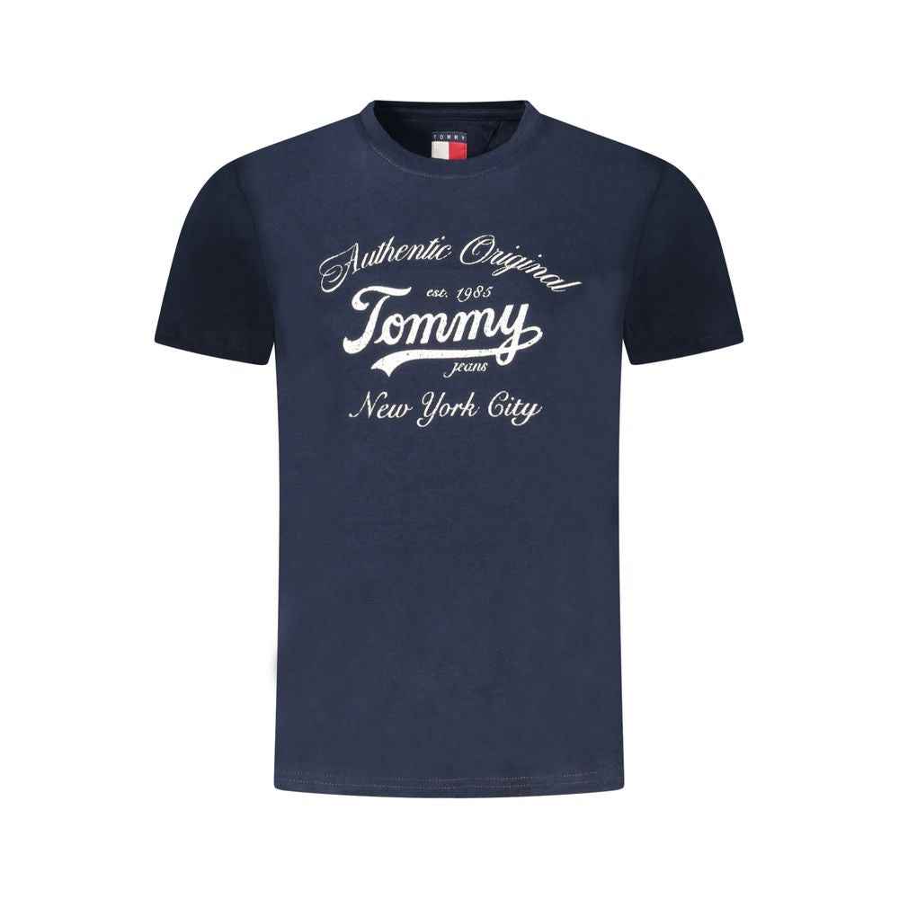 Tommy Hilfiger Blue Cotton Women T-Shirt