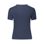 Tommy Hilfiger Blue Cotton Women T-Shirt