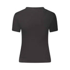 Tommy Hilfiger Black Cotton Women T-Shirt