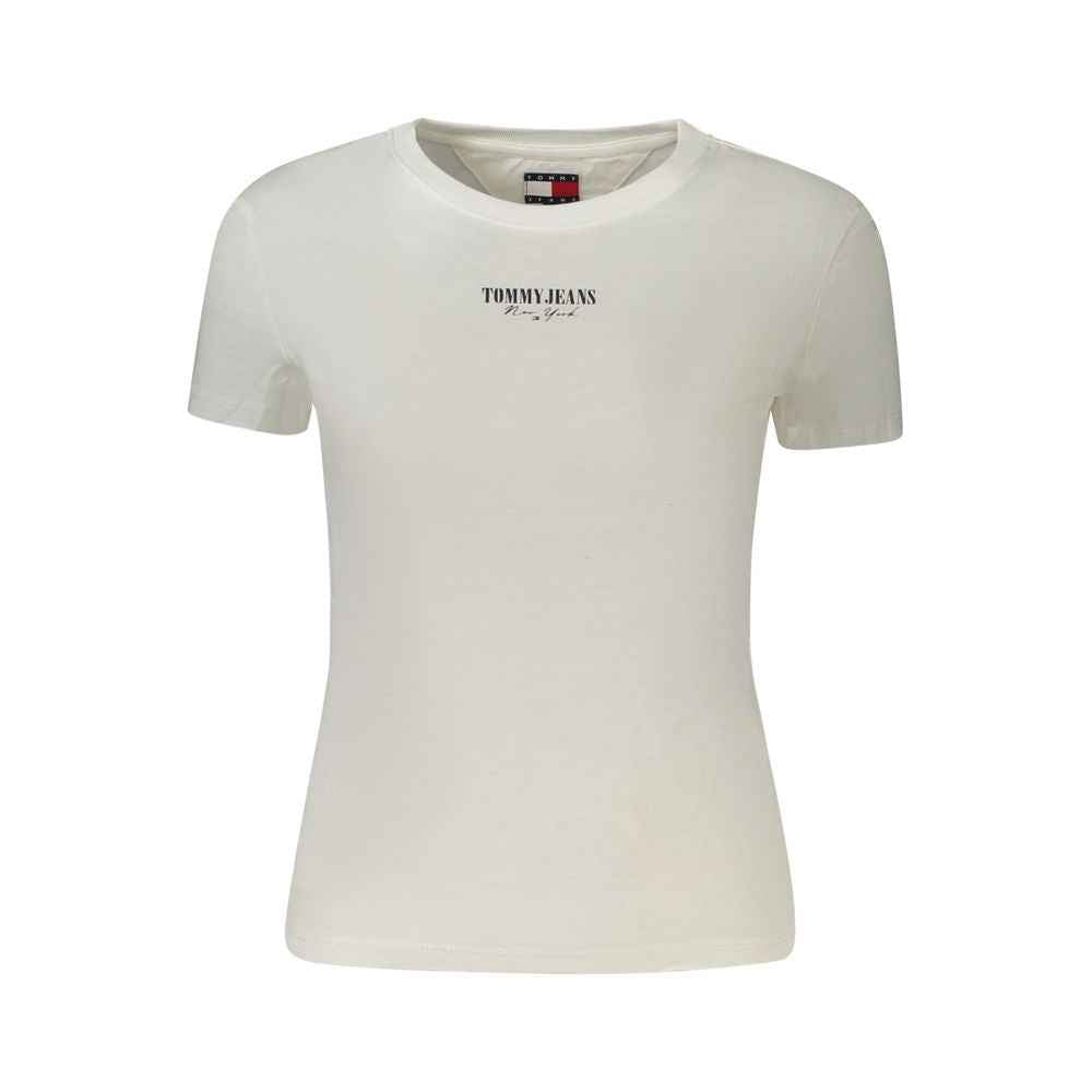 Tommy Hilfiger White Cotton Women T-Shirt