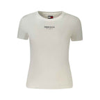 Tommy Hilfiger White Cotton Women T-Shirt