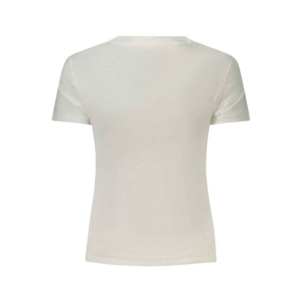 Tommy Hilfiger White Cotton Women T-Shirt